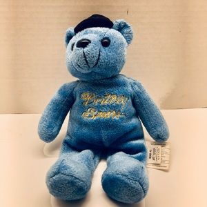 Britney Spears Bear #3 1999 Blue Beanie Bear